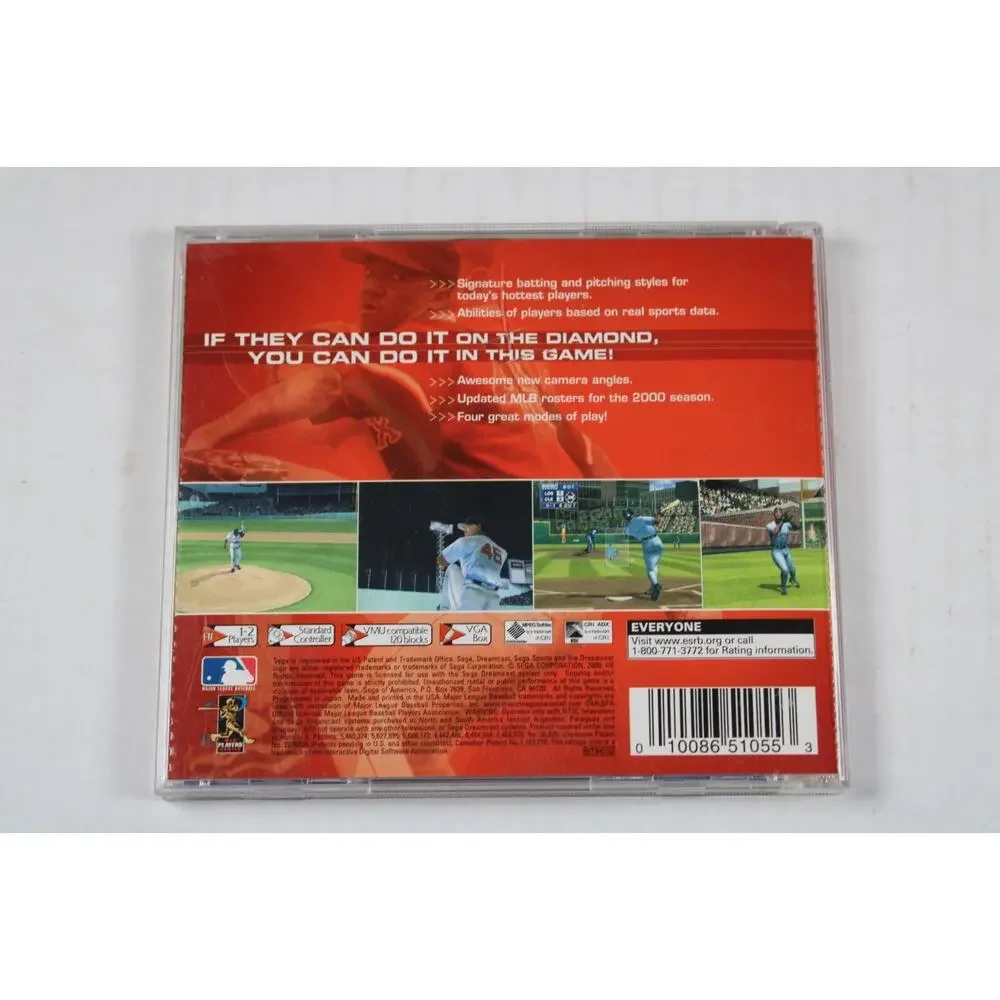 World Series Baseball 2K1 (Sega Dreamcast 2001) Sports Complete CIB w/Manual